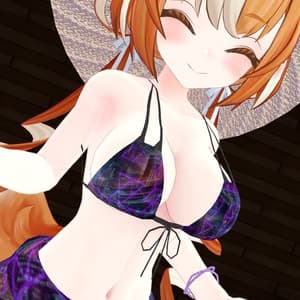 御咲ライネ対応 ミニパレオ付水着