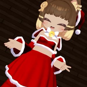 まめふれんず・ウルタラ対応 サンタ風衣装2024