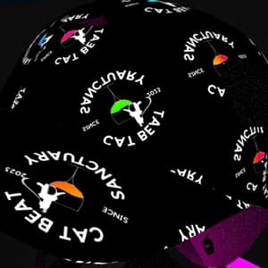 【CatBeatSanctuary公式 3Dモデル キャップ】