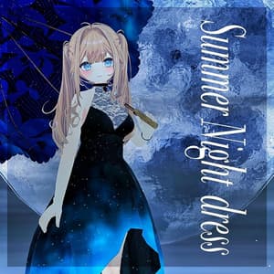 22アバター 動く!Summer Night Dress (追加マテリアル)