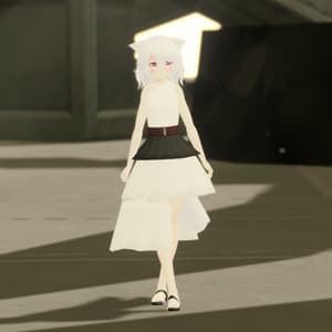 【11アバター対応】アシメコーデ【3Dモデル】