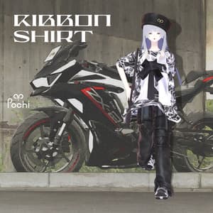 【12アバター対応】RibbonShirt - リボンシャツ【VRC想定衣装】