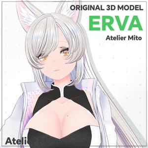 オリジナル3Dモデル 『Erva』エルヴァ(PC版)