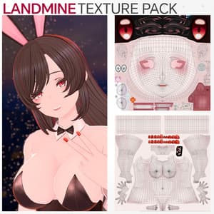 地雷系メイクテクスチャ 『Erva』エルヴァ対応(PC版)