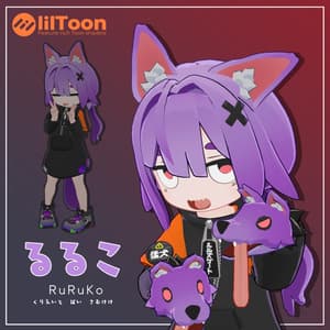 【オリ��ナル3Dモデル】るるこ -RuRuKo-