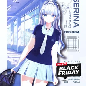 🖤SALE EVENT🖤Campus Bloom Dress【14アバター対応】