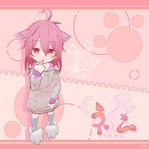 オリジナル3Dモデル「ネム」