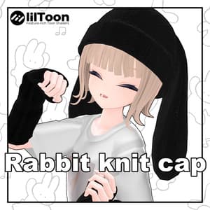 【フォロワー100人記念】Rabbit knit cap🐰