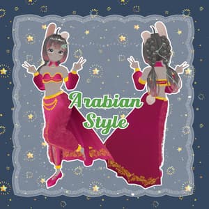 シェルロップちゃん想定 アラビアンスタイル(8color)