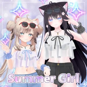 【12アバター対応】衣装3Dモデル『Summer Girl』