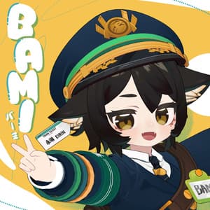 オリジナル3Dモデル「BAMi」ver 1.5.3 Facial Default Inclusion