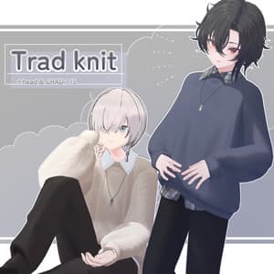 【+Head&クロダ(旧素体)対応】Trad knit