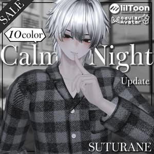 【Update】Calm Night《5アバター対応》