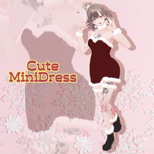 CuteMiniDress&FurPierce【22アバター対応】