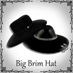 【MA対応】Big Brim Hat