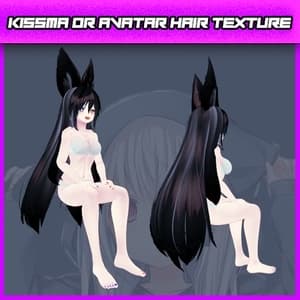 【Hair Texture Kissma】- Hair Texture 2- 【VRC】<Kissma>