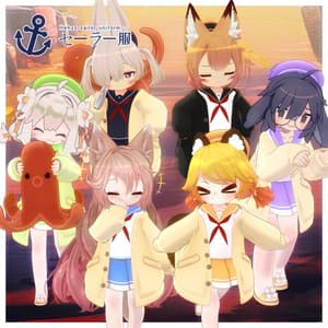 【10アバター対応】HeHのセイラー服