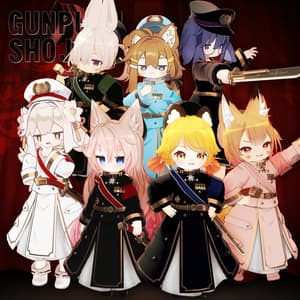 【10アバター対応】HeHの軍服少女