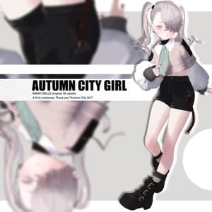 【Autumn City Girl】秋服シティガールコーデ