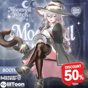 【19アバター対応】🧙♀️Moonveil_Witch🌙