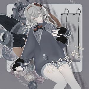 【VRChat想定服飾モデル】ぽぽニット - 7アバター対応