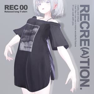 REC00 / Relaxed Long T-shirt /『リラックス ロングTシャツ』