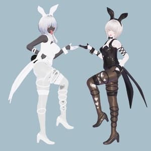 【仙猫_豺狼対応】バニー【MA設定済み】v1.02