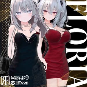 【VRChat想定】Floria【3D衣装】