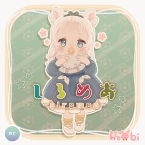 【オリジナル3Dモデル】しろめあ -SIROMEA-