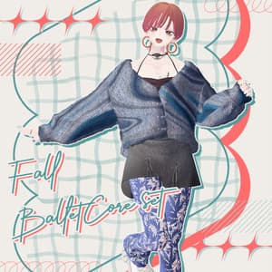 【VRC想定衣装】Fall BalletCore set【Grus】【Lapwing】【Goat Mea】【Marycia】