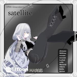 【複数アバター対応】 satellite 【VRChat向け3D衣装】