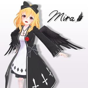 オリジナル3Dモデル「ミラ」