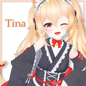 オリジナル3Dモデル「ティナ」