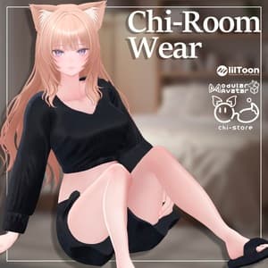 【VRChat向け衣装(柚希対応)】Chi-Roomwear