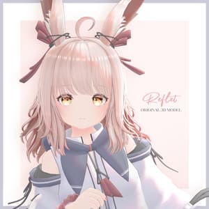 オリジナル3Dモデル 『Reflet -ルフレ-』