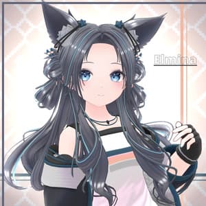 オリジナル3Dモデル 『Elmina -エルミーナ-』