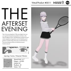 【4アバター対応】After set Evening #0011