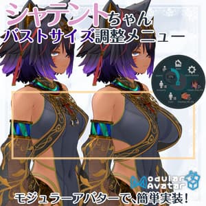 シャテントちゃんバストサイズ調整メニュー