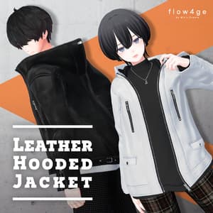 Leather Hooded Jacket【29アバターセミ対応】
