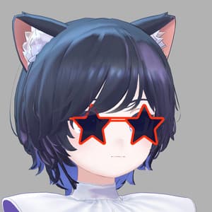 光るパリピサングラス(シェーダー付き)