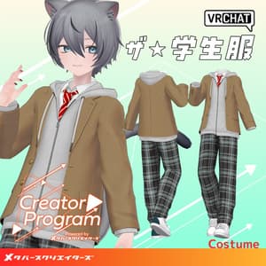 THE Gakuseifuku Schoolwear - VRChat Men's Clothing / CP6