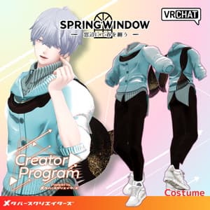 Embracing Spring by the Window- VRChat Men's Clothing / CP2