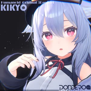 オリジナル3Dモデル「桔梗」