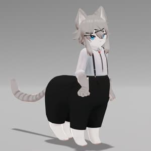 【にゃんたうろす対応】サスペンダーセット