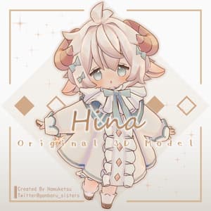 【オリジナル3Dモデル】Hina -ヒナ-