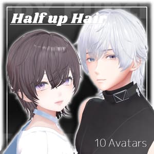 【12アバター】ハーフアップヘア - Half up Hair -