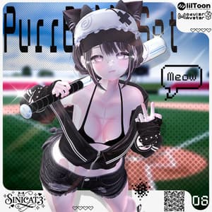 𝐒.𝐂𝟔 【O₂ Series】19 Avatars⚾ PurrBall Set⚾