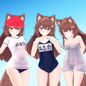 【はるかちゃん用】スクール水着・体操服・バスタオル