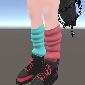 街狐さん レッグウォーマー