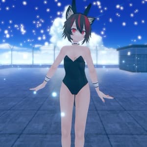 街狐さん バニー服